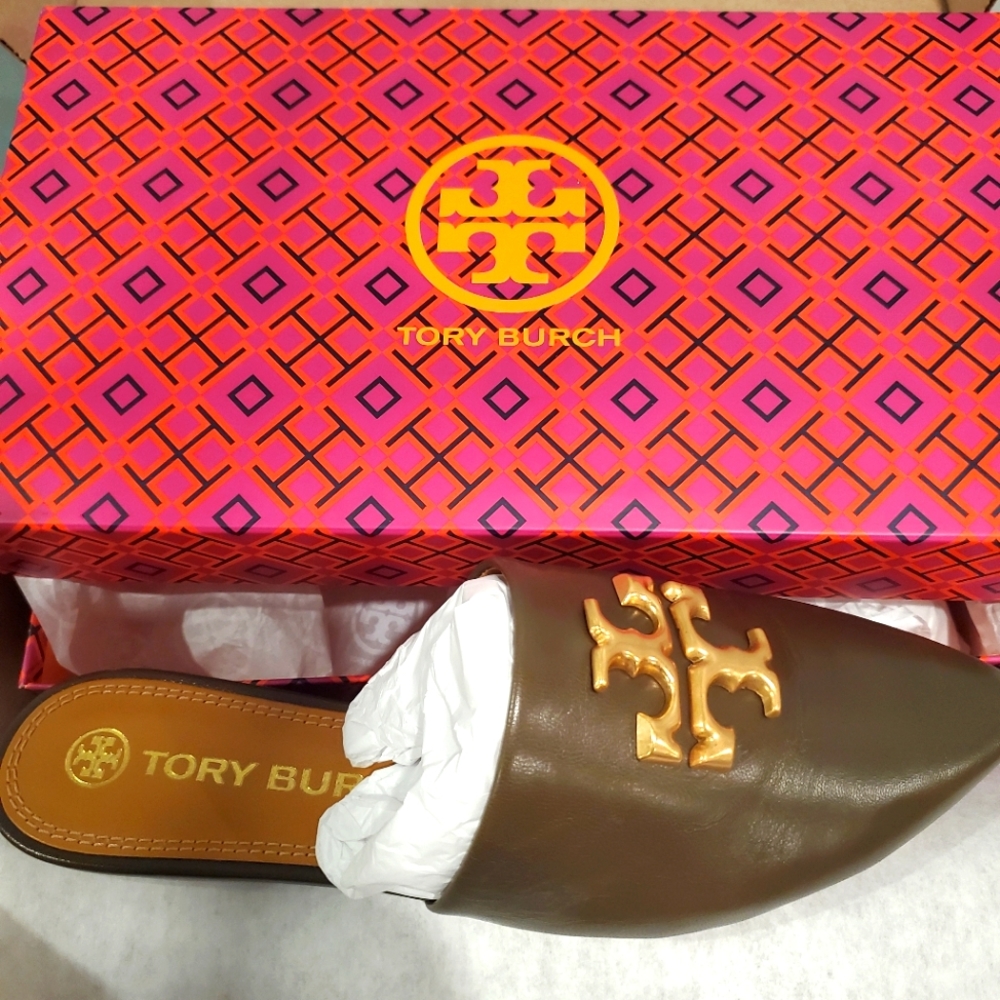 Tory Burch Eleanor Leather Mules